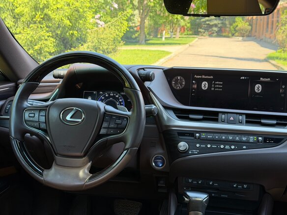 2021 Lexus ES 300h VII Рестайлинг, серый, 4150000 рублей - вид 19