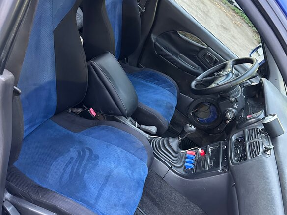 1997 Subaru Impreza I, синий, 650000 рублей - вид 24