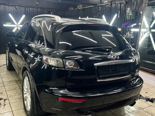 2007 Infiniti FX45 I (S50) Рестайлинг, чёрный, 1200000 рублей, вид 4