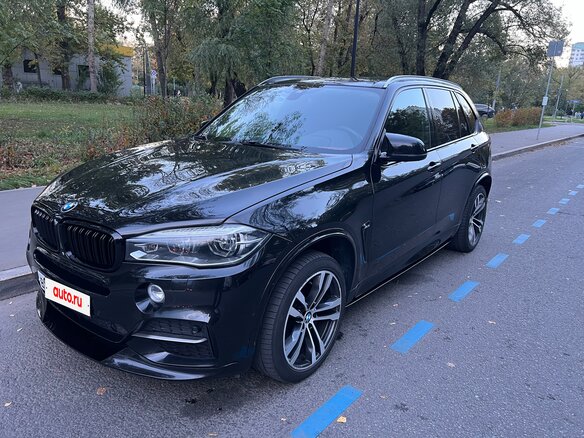 2016 BMW X5 M50d III (F15), чёрный, 3295000 рублей