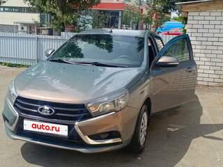 2016 Lada (ВАЗ) Vesta I, серый, 650000 рублей, вид 2
