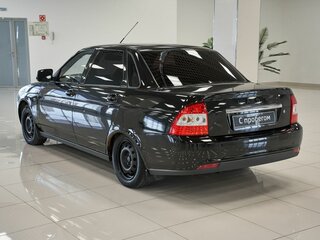 2015 Lada (ВАЗ) Priora I Рестайлинг, чёрный, 455000 рублей, вид 4