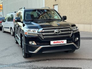 2016 Toyota Land Cruiser 200 Series Рестайлинг 2, чёрный, 6500000 рублей, вид 2