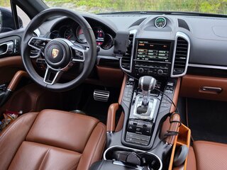 2015 Porsche Cayenne S Diesel II Рестайлинг (958), синий, 4150000 рублей, вид 5