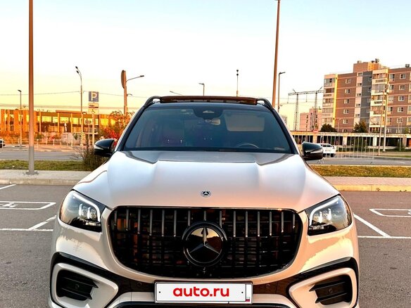 2025 Mercedes-Benz GLS 450 d II (X167) Рестайлинг, серый
