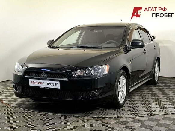2008 Mitsubishi Lancer X, чёрный, 1180000 рублей