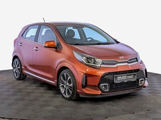 2021 Kia Picanto III Рестайлинг, оранжевый, 1520000 рублей, вид 3