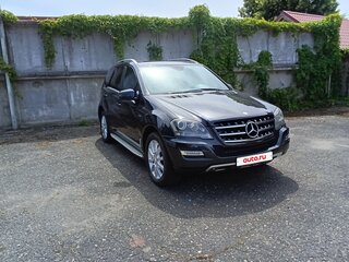 2011 Mercedes-Benz M-Класс 350 II (W164) Рестайлинг, синий, 1850000 рублей, вид 2