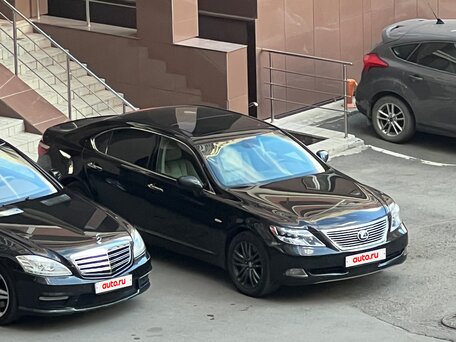 2008 Lexus LS Long 600h L IV, чёрный, 1060000 рублей, вид 3