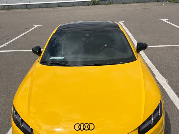 2016 Audi TT III (8S), жёлтый, 4200000 рублей - вид 2