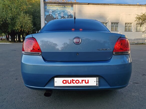 2011 Fiat Linea, голубой, 475000 рублей - вид 3