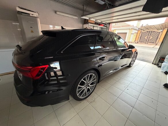 2022 Audi A6 40 TDI V (C8), чёрный, 6300000 рублей - вид 11