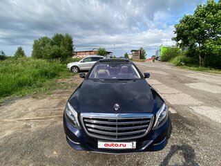 2016 Mercedes-Benz Maybach S-Класс 400 I (X222), синий, 3000000 рублей, вид 3