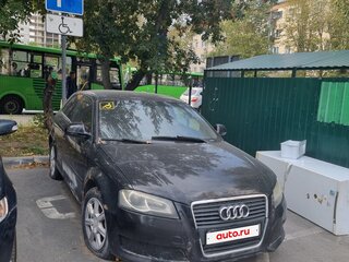 2008 Audi A3 II (8P) Рестайлинг 2, чёрный, 350000 рублей, вид 3