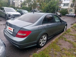 2011 Mercedes-Benz C-Класс 180 BlueEFFICIENCY III (W204) Рестайлинг, серый, 600000 рублей, вид 2