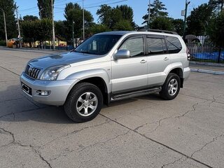 2008 Toyota Land Cruiser Prado 5-speed 120 Series Рестайлинг, серебристый, 3500000 рублей, вид 5