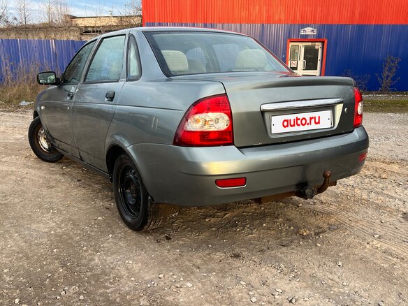 2007 Lada (ВАЗ) Priora I, серый, 170000 рублей - вид 3
