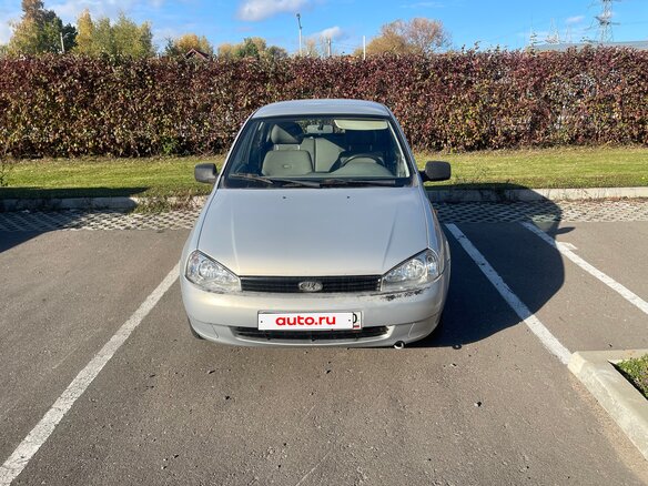 2010 Lada (ВАЗ) Kalina I, серебристый