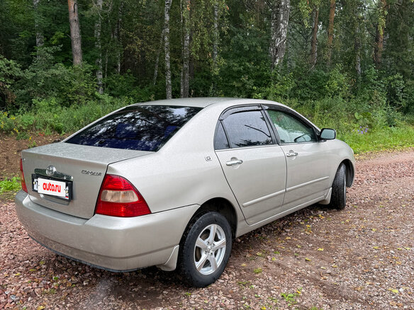 2002 Toyota Corolla IX (E120, E130), серый, 750000 рублей - вид 5