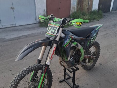 2018 Kawasaki KX 450, чёрный, 390000 рублей, вид 1