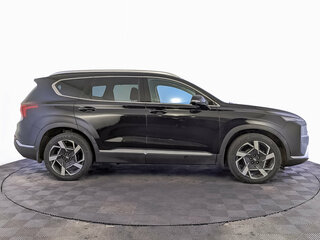 2021 Hyundai Santa Fe IV Рестайлинг, чёрный, 4110000 рублей, вид 4