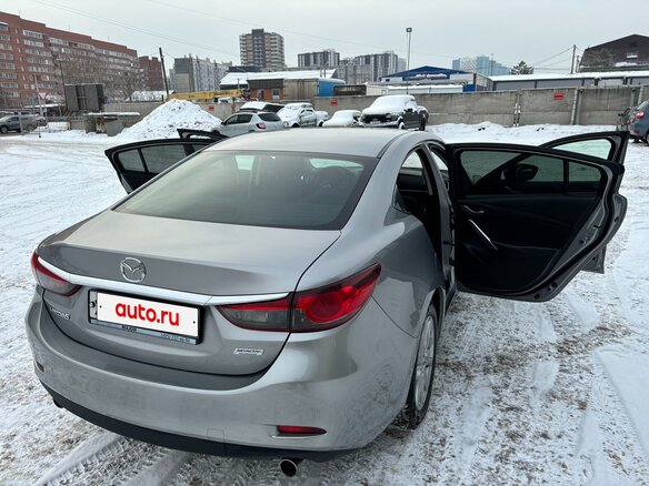 2012 Mazda 6 III (GJ), серебристый, 1280000 рублей - вид 4