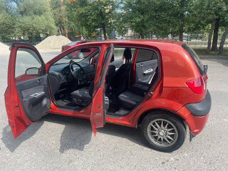 2007 Hyundai Getz I Рестайлинг, красный, 490000 рублей, вид 5