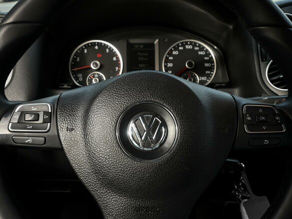 2012 Volkswagen Tiguan I Рестайлинг, синий, 799000 рублей - вид 12