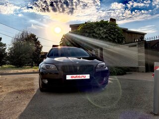 2010 BMW 5 серии 525d VI (F10/F11/F07), чёрный, 1850888 рублей, вид 2
