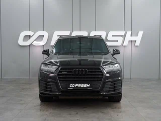 2019 Audi Q7 45 TDI II (4M) Рестайлинг, чёрный, 3999000 рублей, вид 3