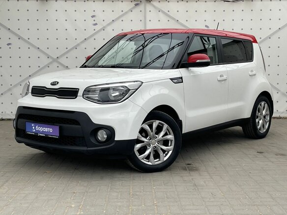 2018 Kia Soul II Рестайлинг, белый, 1580000 рублей