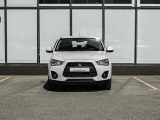 2014 Mitsubishi ASX I Рестайлинг, белый, 1070000 рублей, вид 3