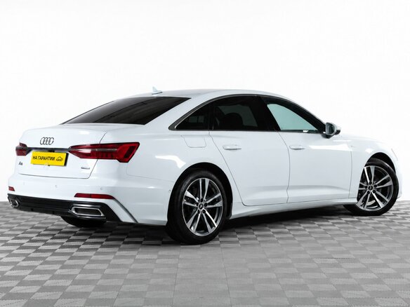 2021 Audi A6 45 TFSI V (C8), белый, 3609000 рублей - вид 5