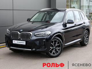 2022 BMW X3 25i xDrive III (G01) Рестайлинг, чёрный, 5998000 рублей, вид 1