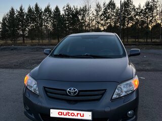2008 Toyota Corolla X (E140, E150), серый, 1300000 рублей, вид 3