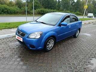 2010 Kia Rio II Рестайлинг, синий, 350000 рублей, вид 5