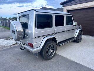 2002 Mercedes-Benz G-Класс 500 II (W463), серебристый, 2370000 рублей, вид 4