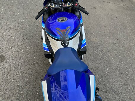 2005 Suzuki GSX-R 600, синий, 500000 рублей, вид 4