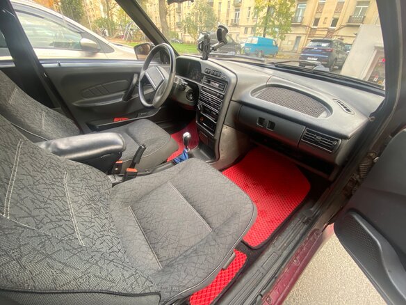 2005 Lada (ВАЗ) 2115, красный, 110000 рублей - вид 6