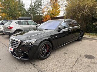 2018 Mercedes-Benz S-Класс AMG 63 AMG Long III (W222, C217) Рестайлинг, чёрный, 7300000 рублей, вид 5