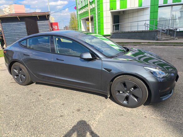 2022 Tesla Model 3 Long Range I, серый, 2800000 рублей - вид 4