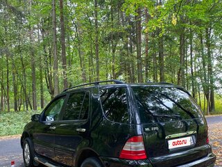 2002 Mercedes-Benz M-Класс 270 I (W163) Рестайлинг, чёрный, 720000 рублей, вид 5