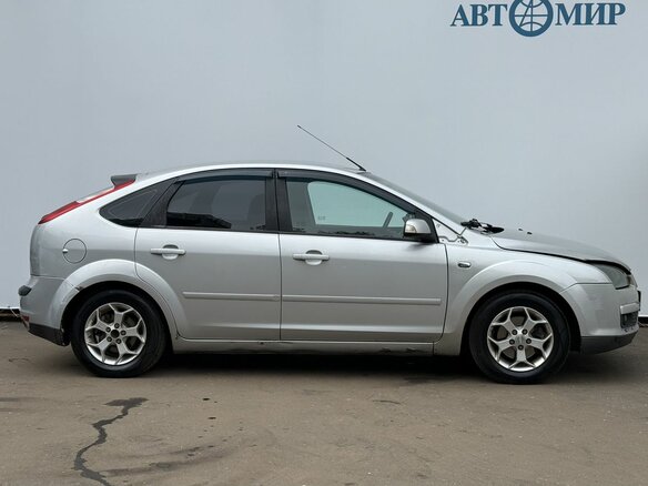 2007 Ford Focus II, серебристый - вид 3