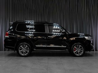 2019 Toyota Land Cruiser 200 Series Рестайлинг 2, чёрный, 6899000 рублей, вид 5