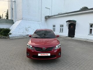 2012 Toyota Corolla X (E140, E150) Рестайлинг, красный, 1200000 рублей, вид 2