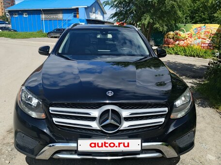 2017 Mercedes-Benz GLC 300 I (X253), чёрный, 3150000 рублей, вид 2