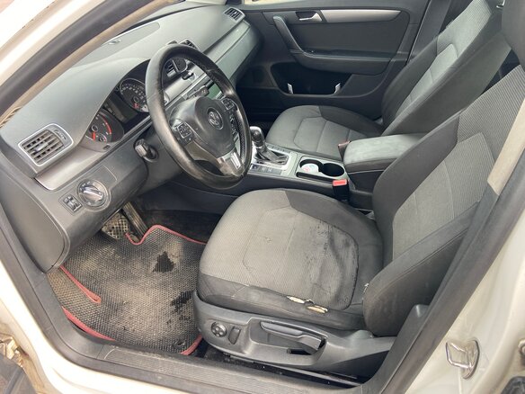 2011 Volkswagen Passat B7, белый, 620000 рублей - вид 7