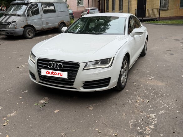 2011 Audi A7 I (4G), белый - вид 3
