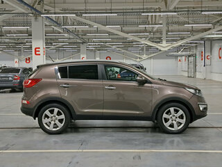 2013 Kia Sportage III, коричневый, 1080000 рублей, вид 4