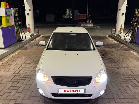2009 Lada (ВАЗ) Priora I, белый, 310000 рублей